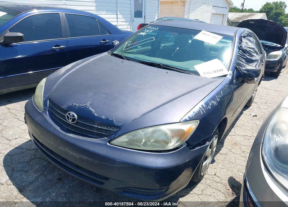 2002 TOYOTA CAMRY VIN: 4T1BE32K52U537190