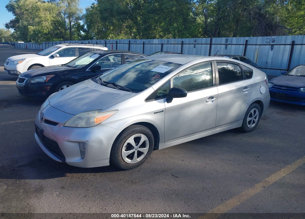 2012 TOYOTA PRIUS ONE VIN: JTDKN3DU1C1559841