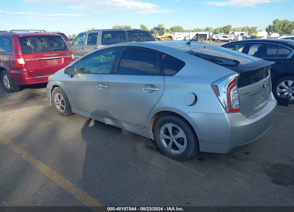 2012 TOYOTA PRIUS ONE VIN: JTDKN3DU1C1559841