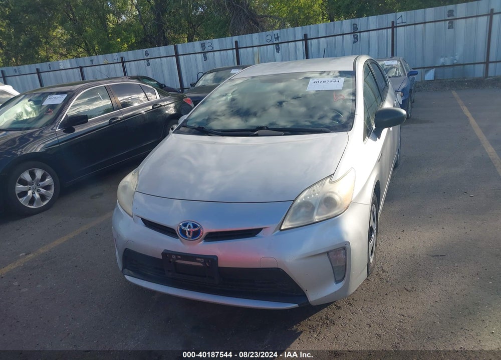 2012 TOYOTA PRIUS ONE VIN: JTDKN3DU1C1559841