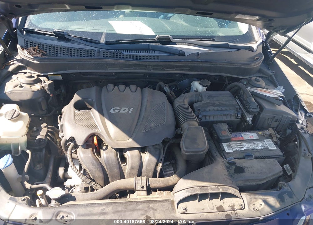 2013 HYUNDAI SONATA GLS VIN: 5NPEB4AC2DH539938