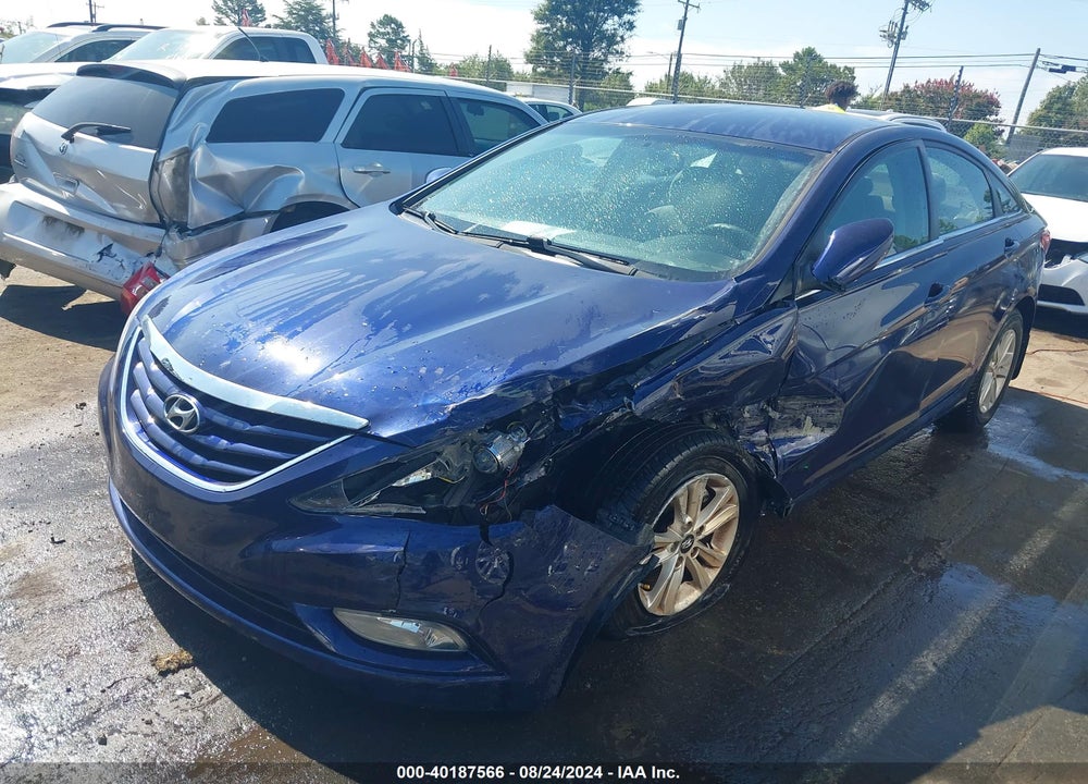 2013 HYUNDAI SONATA GLS VIN: 5NPEB4AC2DH539938