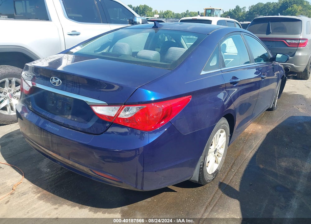 2013 HYUNDAI SONATA GLS VIN: 5NPEB4AC2DH539938