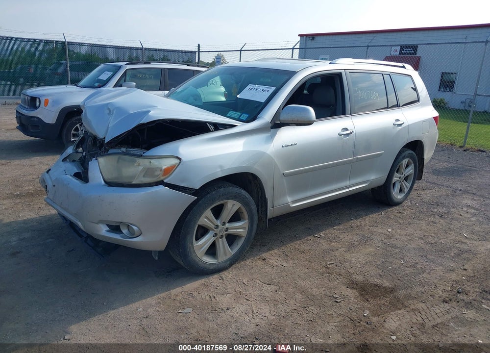 2009 TOYOTA HIGHLANDER LIMITED VIN: JTEES42A192114048