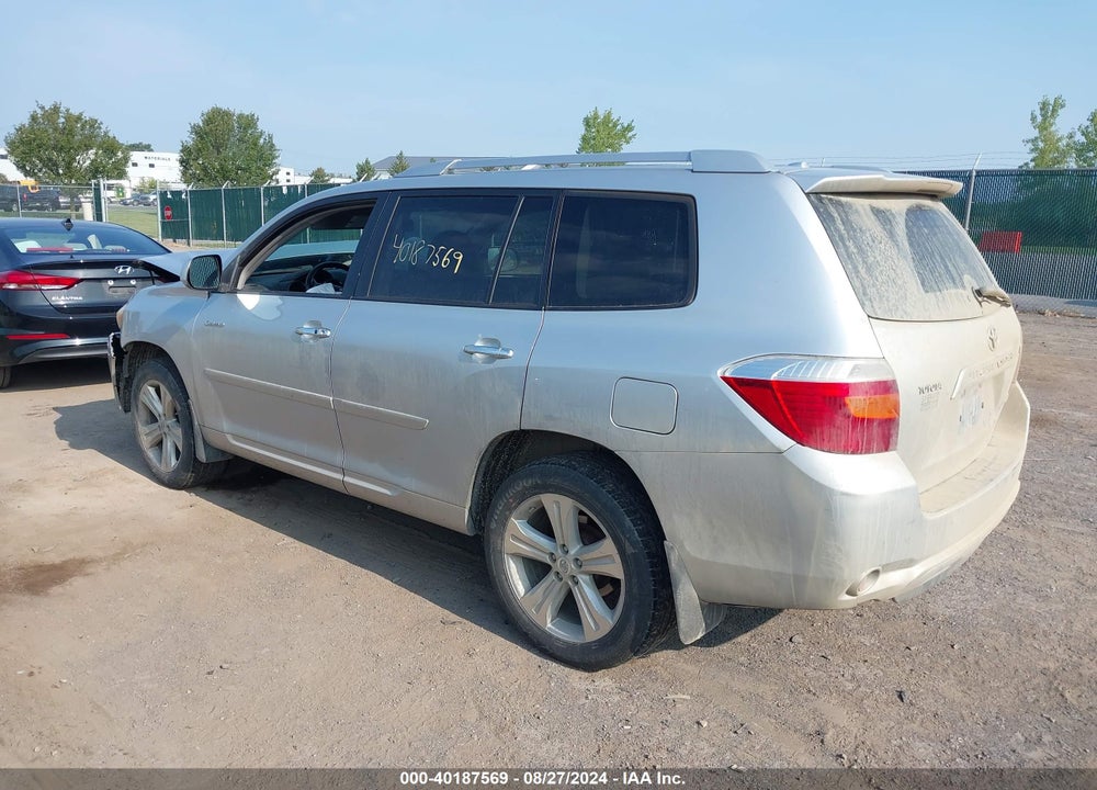 2009 TOYOTA HIGHLANDER LIMITED VIN: JTEES42A192114048