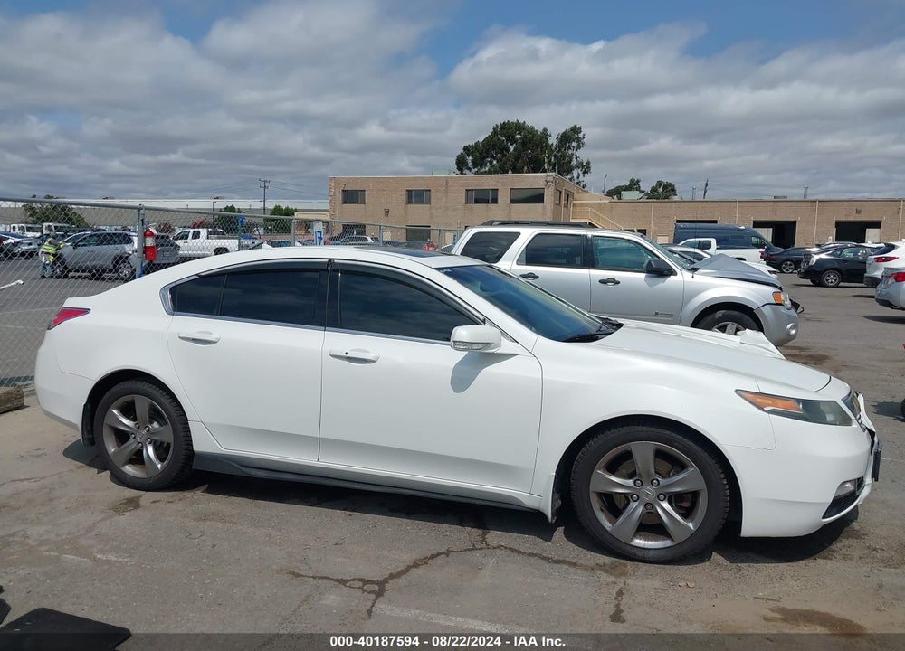 2012 ACURA TL VIN: 19UUA8F75CA022075