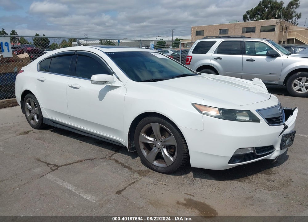 2012 ACURA TL VIN: 19UUA8F75CA022075