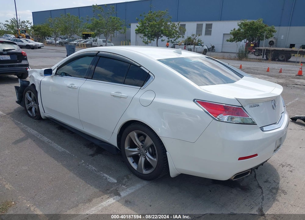 2012 ACURA TL VIN: 19UUA8F75CA022075