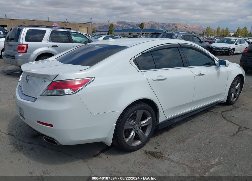 2012 ACURA TL VIN: 19UUA8F75CA022075