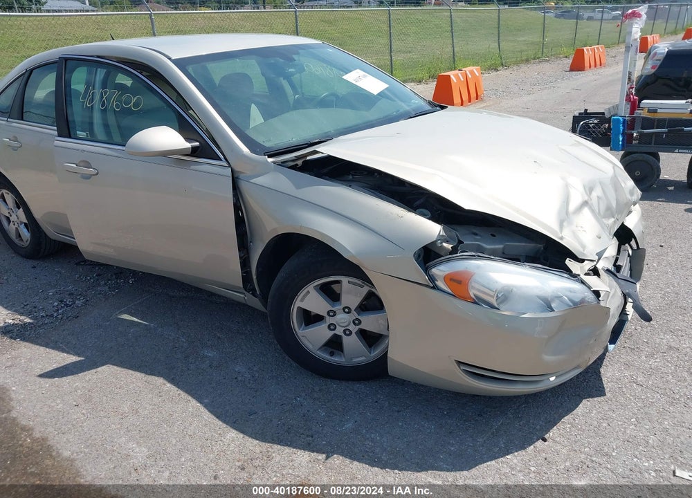 2008 CHEVROLET IMPALA LT VIN: 2G1WT58K381379119