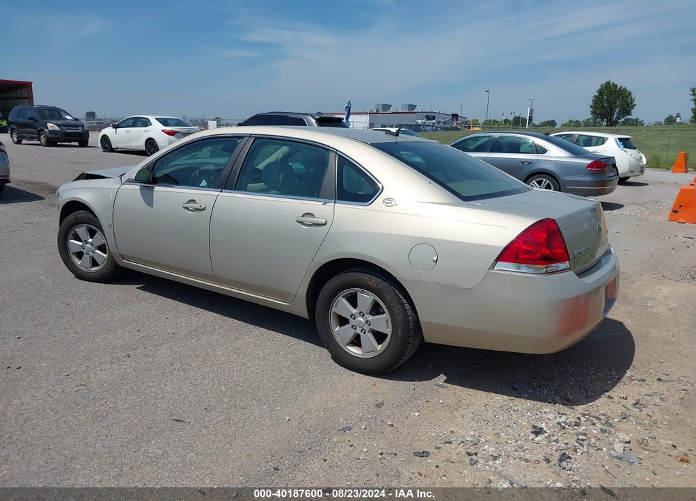 2008 CHEVROLET IMPALA LT VIN: 2G1WT58K381379119