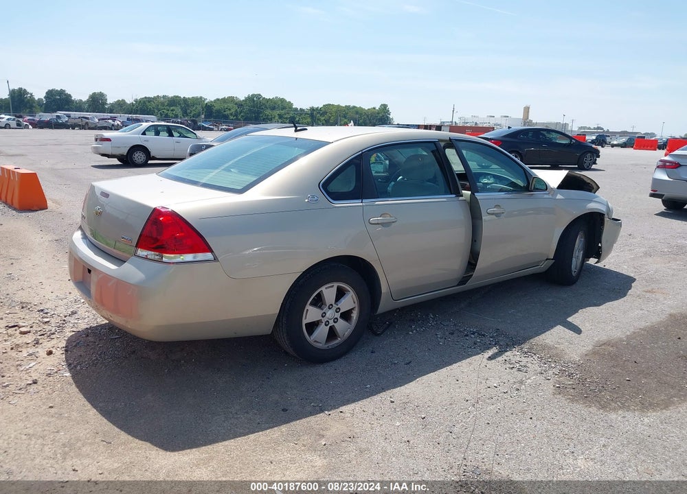 2008 CHEVROLET IMPALA LT VIN: 2G1WT58K381379119