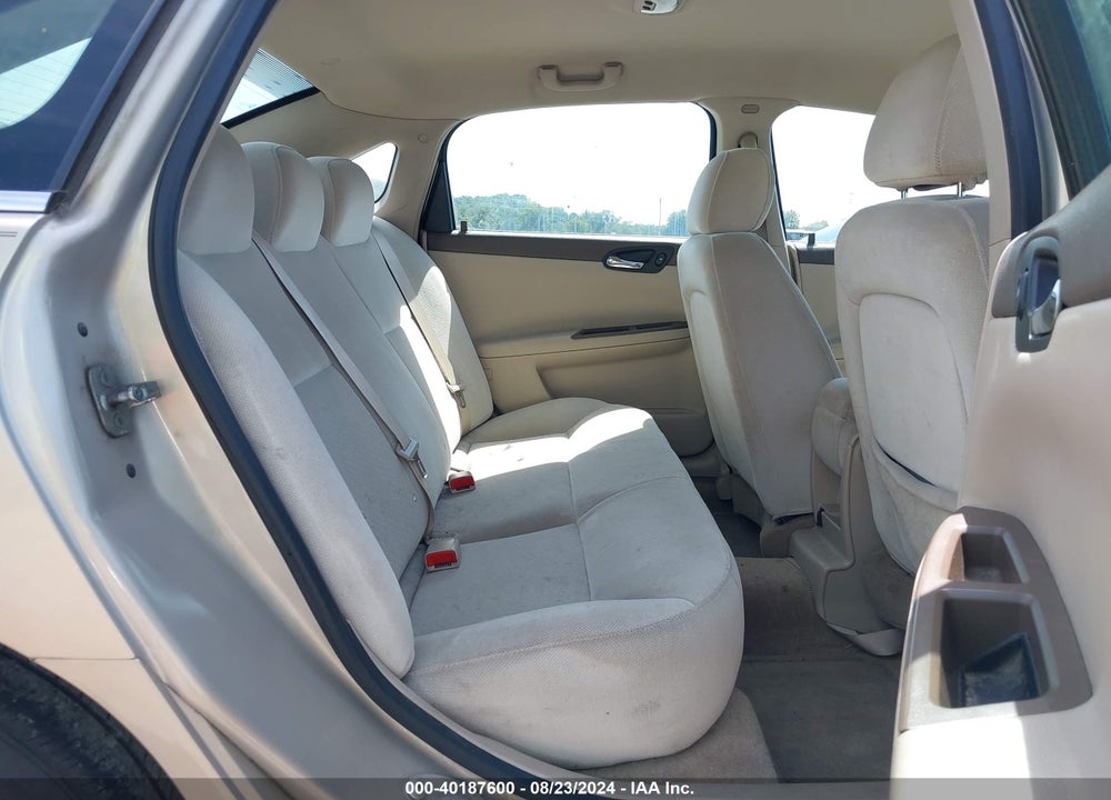 2008 CHEVROLET IMPALA LT VIN: 2G1WT58K381379119