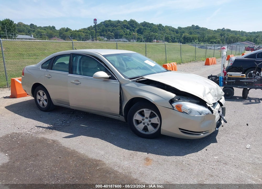 2008 CHEVROLET IMPALA LT VIN: 2G1WT58K381379119