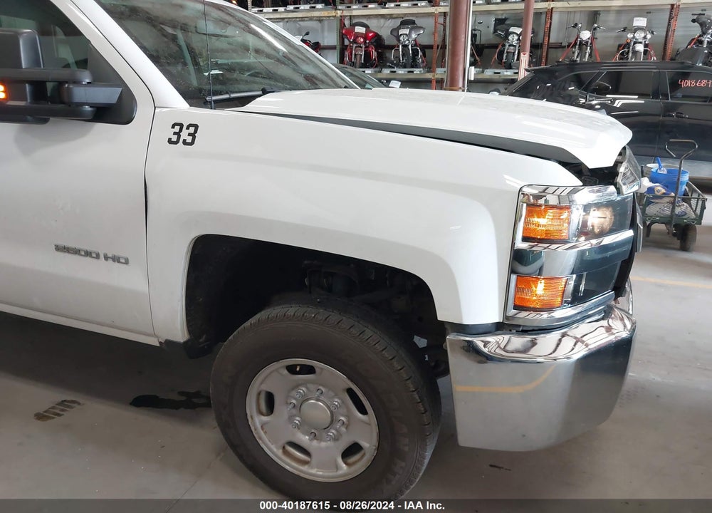 2018 CHEVROLET SILVERADO 2500HD WT VIN: 1GC2KUEG4JZ110367