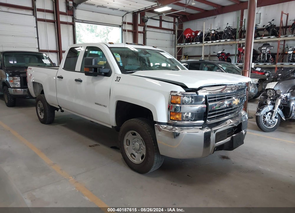 2018 CHEVROLET SILVERADO 2500HD WT VIN: 1GC2KUEG4JZ110367