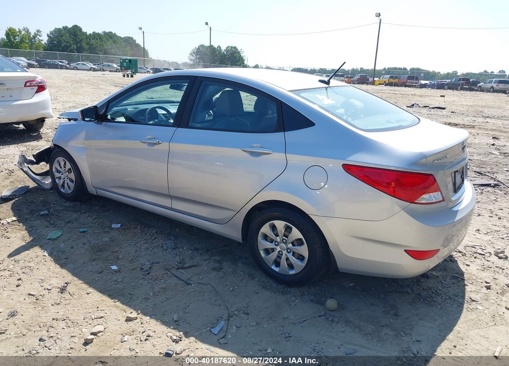 2017 HYUNDAI ACCENT SE VIN: KMHCT4AE8HU333293