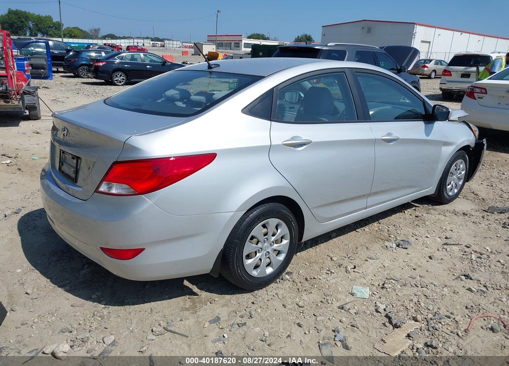 2017 HYUNDAI ACCENT SE VIN: KMHCT4AE8HU333293