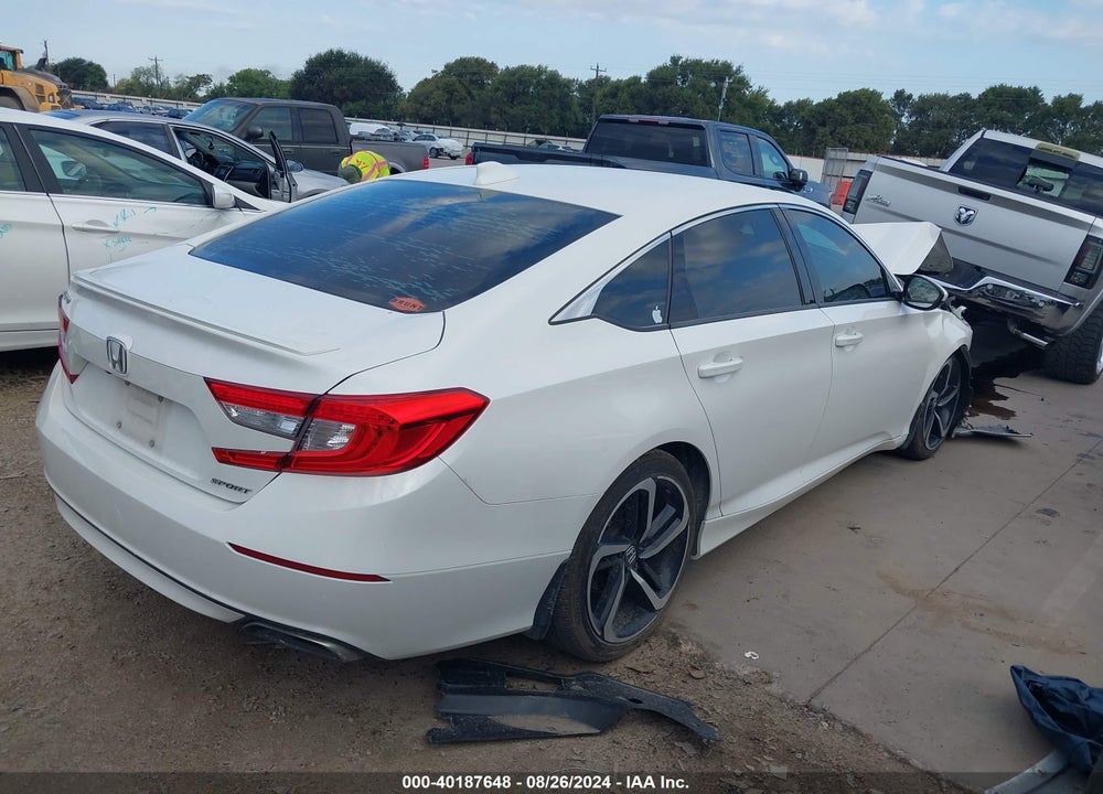 2018 HONDA ACCORD SPORT VIN: 1HGCV1F35JA114174