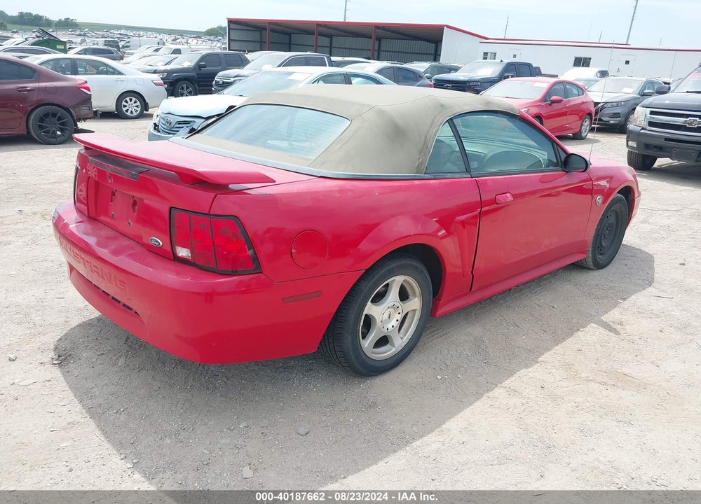 2004 FORD MUSTANG VIN: 1FAFP446X4F188885