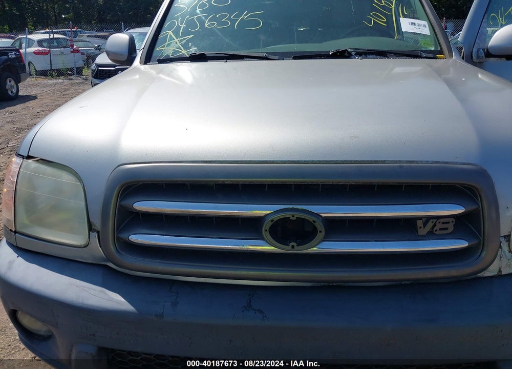 2001 TOYOTA SEQUOIA LIMITED V8 VIN: 5TDBT48A21S014050