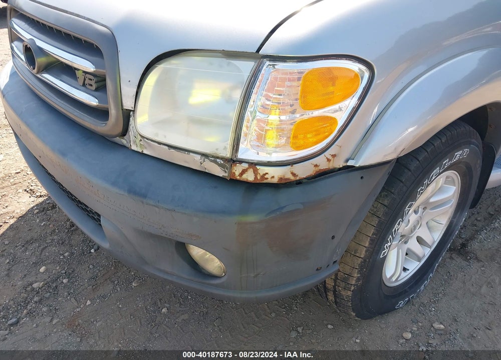 2001 TOYOTA SEQUOIA LIMITED V8 VIN: 5TDBT48A21S014050