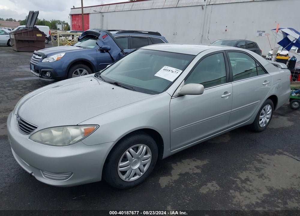 2005 TOYOTA CAMRY LE VIN: 4T1BE32K75U103969