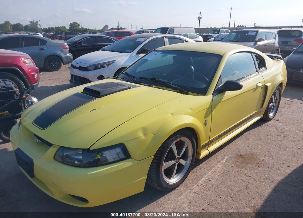 2003 FORD MUSTANG MACH 1 VIN: 1FAFP42R83F423800