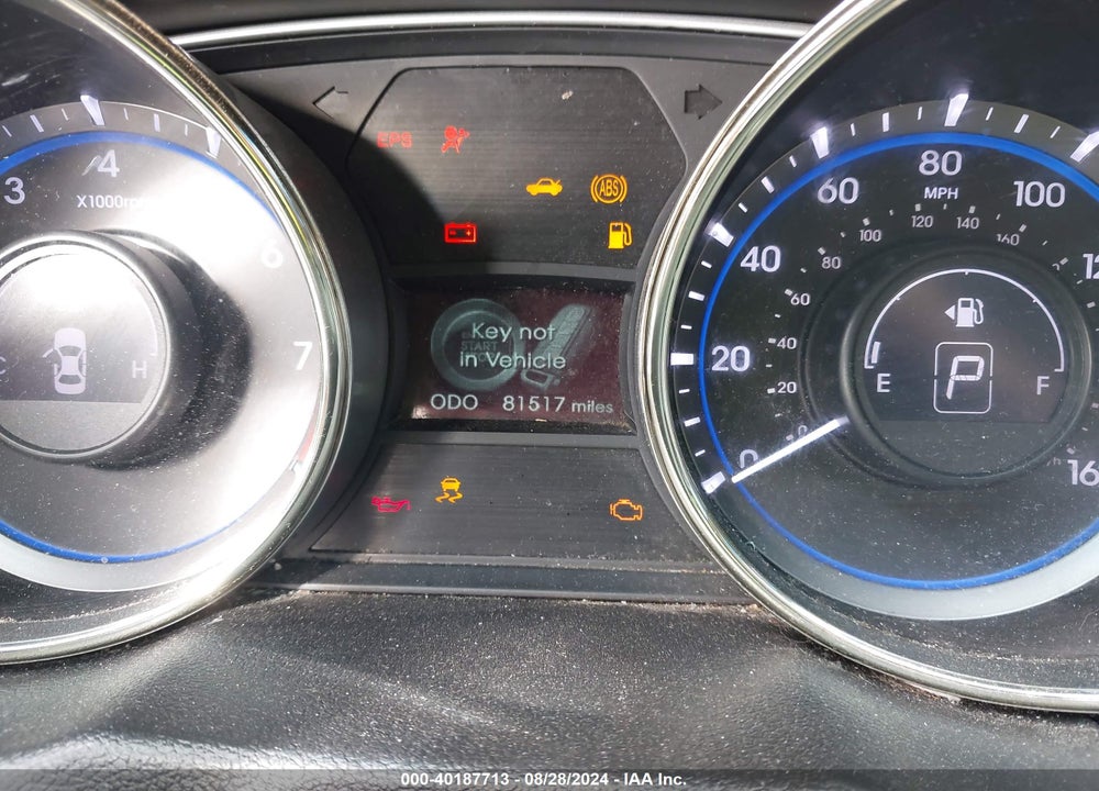 2012 HYUNDAI SONATA LIMITED 2.0T VIN: 5NPEC4AB9CH499084