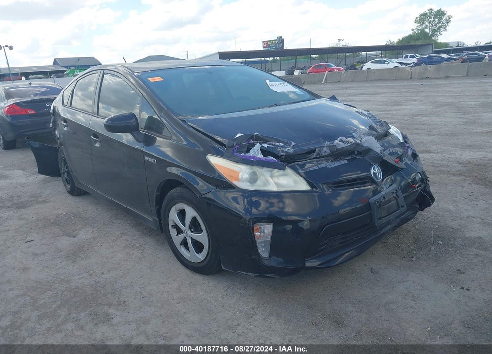 2013 TOYOTA PRIUS THREE VIN: JTDKN3DU8D0344254