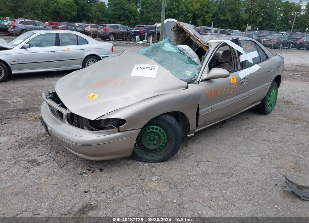 2001 BUICK CENTURY CUSTOM VIN: 2G4WS52J911222867