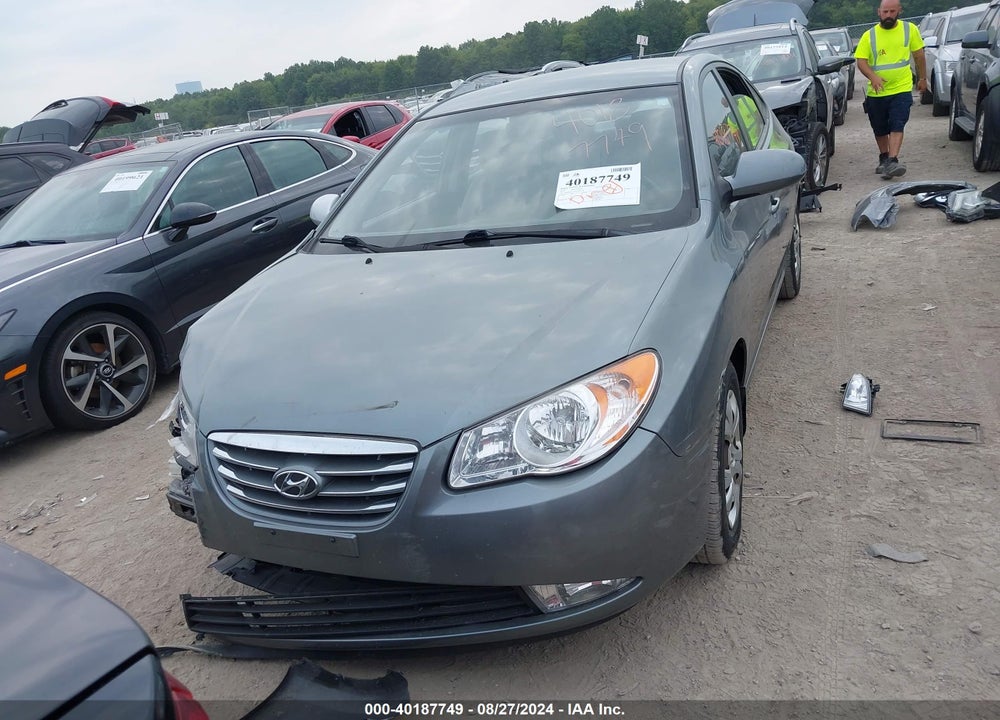 2010 HYUNDAI ELANTRA GLS VIN: KMHDU4AD9AU931178