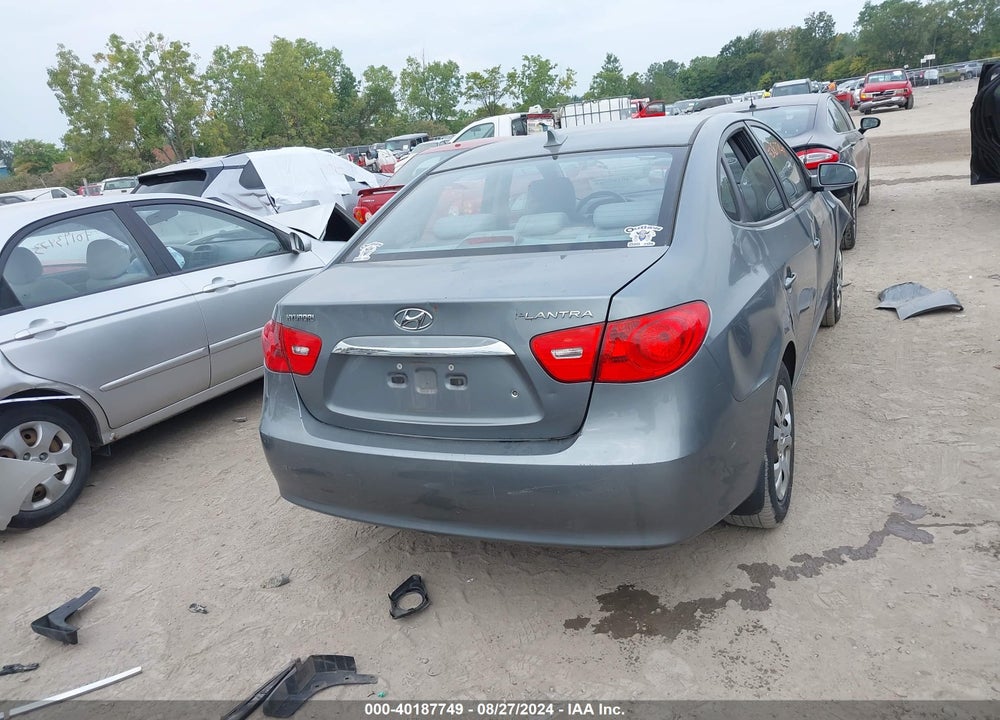 2010 HYUNDAI ELANTRA GLS VIN: KMHDU4AD9AU931178