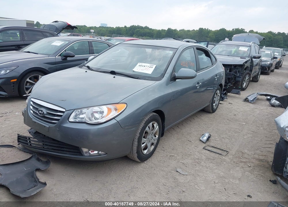 2010 HYUNDAI ELANTRA GLS VIN: KMHDU4AD9AU931178