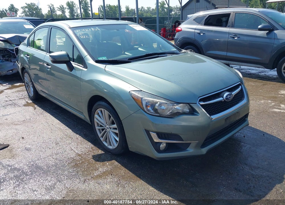2015 SUBARU IMPREZA VIN: JF1GJAN60FH023597