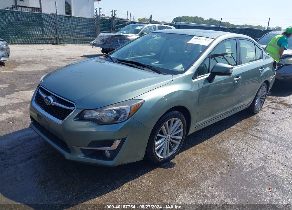 2015 SUBARU IMPREZA VIN: JF1GJAN60FH023597