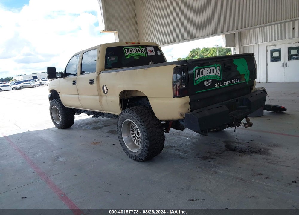 2003 CHEVROLET SILVERADO 2500HD LT VIN: 1GCHK23133F111625