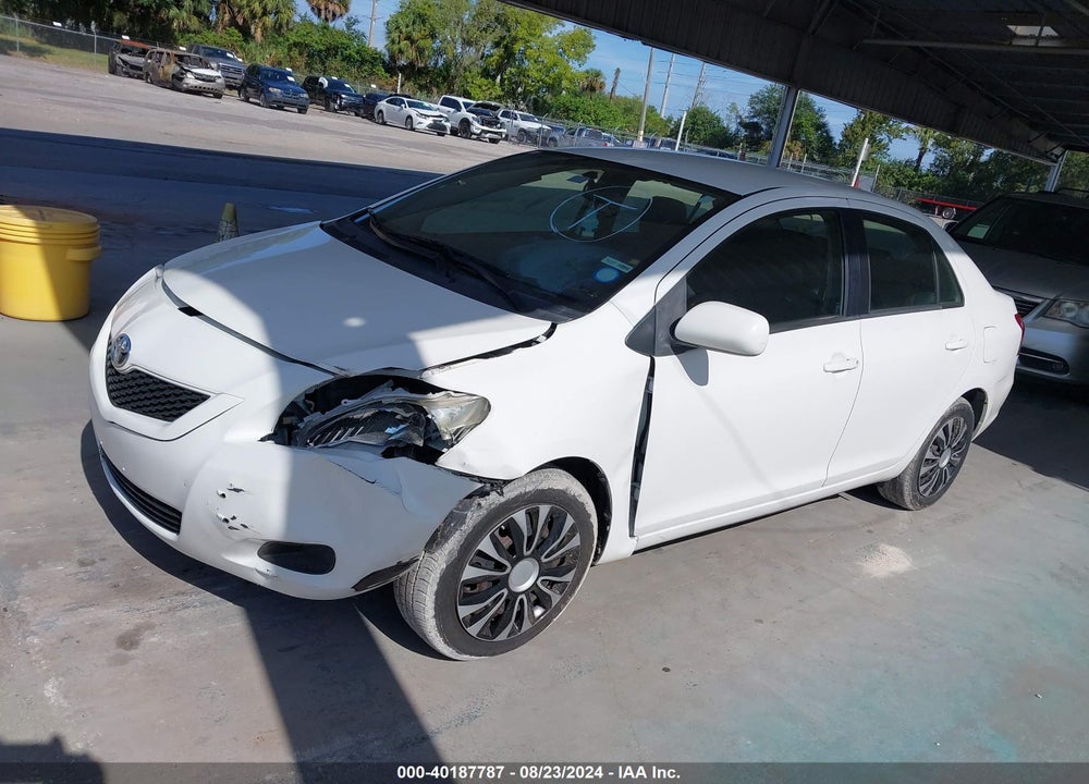 2012 TOYOTA YARIS VIN: JTDBT4K34CL012346