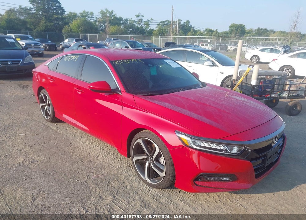 2020 HONDA ACCORD SPORT VIN: 1HGCV1F38LA135281