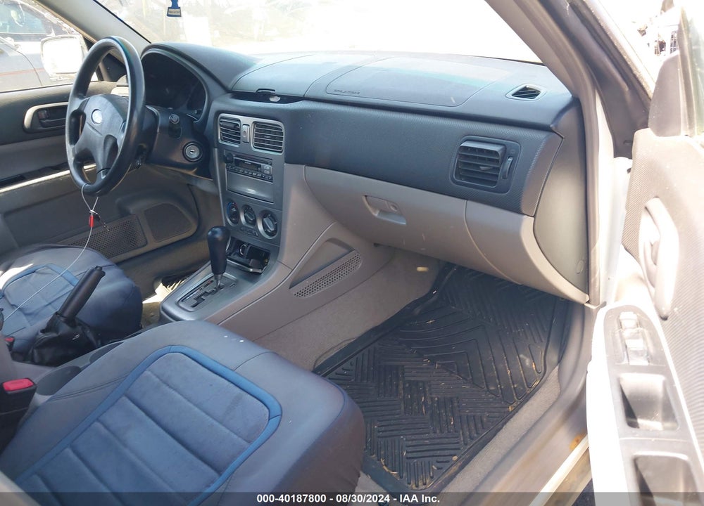 2004 SUBARU FORESTER 2.5X VIN: JF1SG63664H730242