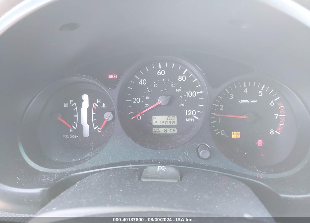 2004 SUBARU FORESTER 2.5X VIN: JF1SG63664H730242