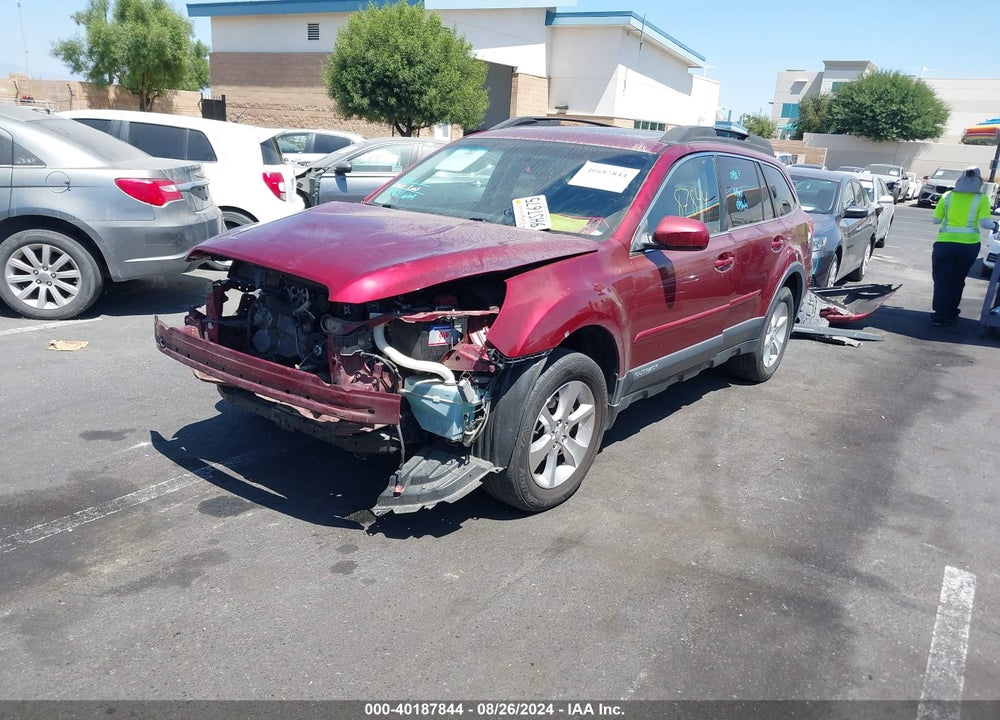 2014 SUBARU OUTBACK 2.5I LIMITED VIN: 4S4BRBLC2E3308112