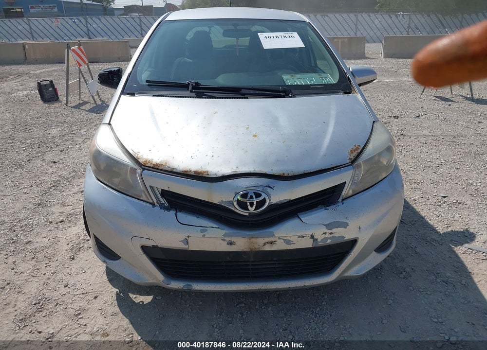 2012 TOYOTA YARIS L VIN: JTDKTUD36CD528554