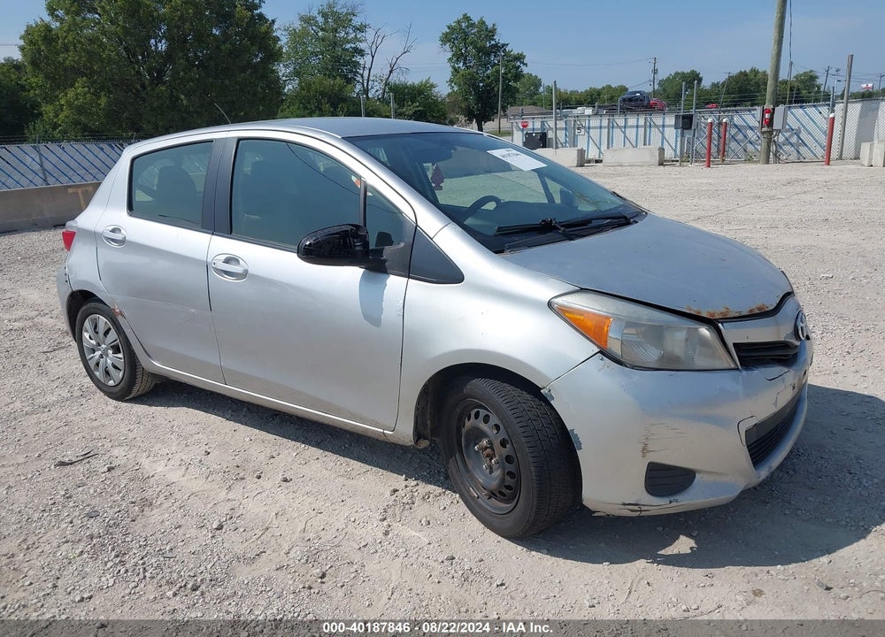 2012 TOYOTA YARIS L VIN: JTDKTUD36CD528554