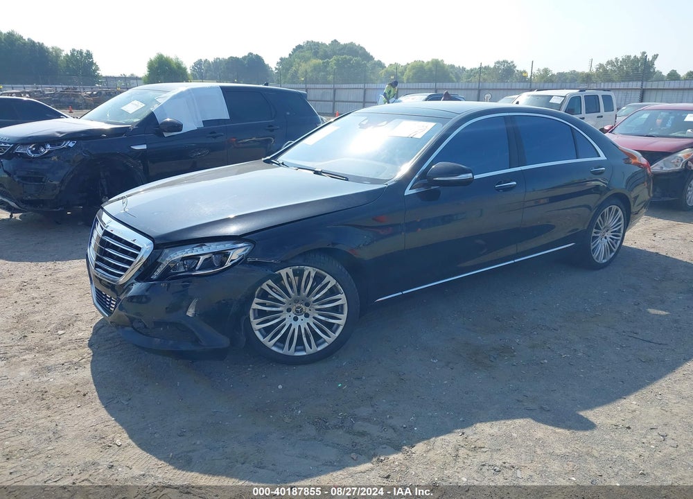 2016 MERCEDES-BENZ S 550 VIN: WDDUG8CB4GA206893