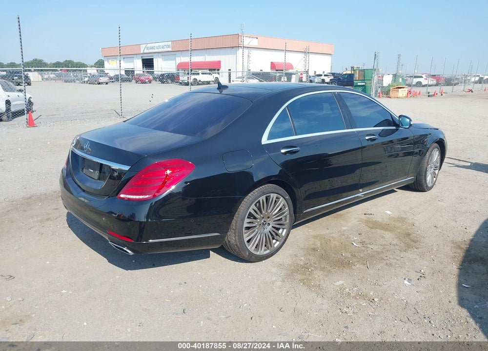 2016 MERCEDES-BENZ S 550 VIN: WDDUG8CB4GA206893