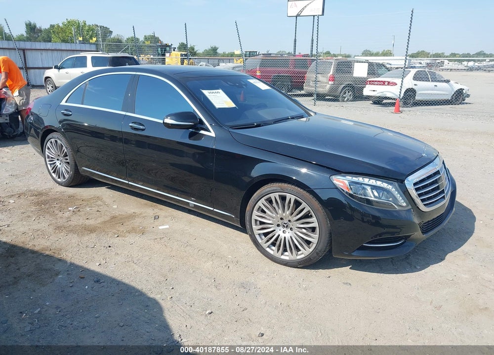2016 MERCEDES-BENZ S 550 VIN: WDDUG8CB4GA206893