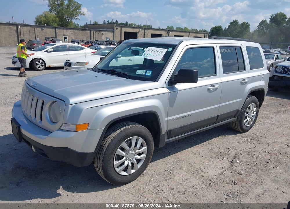 2012 JEEP PATRIOT SPORT VIN: 1C4NJRBB8CD576681