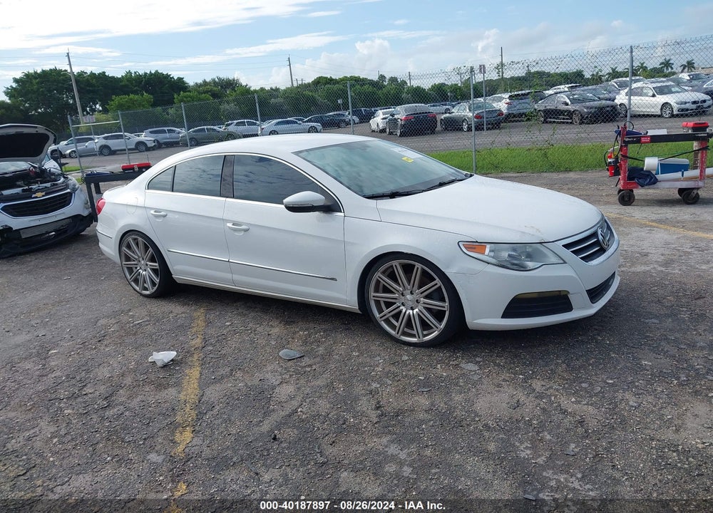 2012 VOLKSWAGEN CC SPORT VIN: WVWMN7AN0CE546066