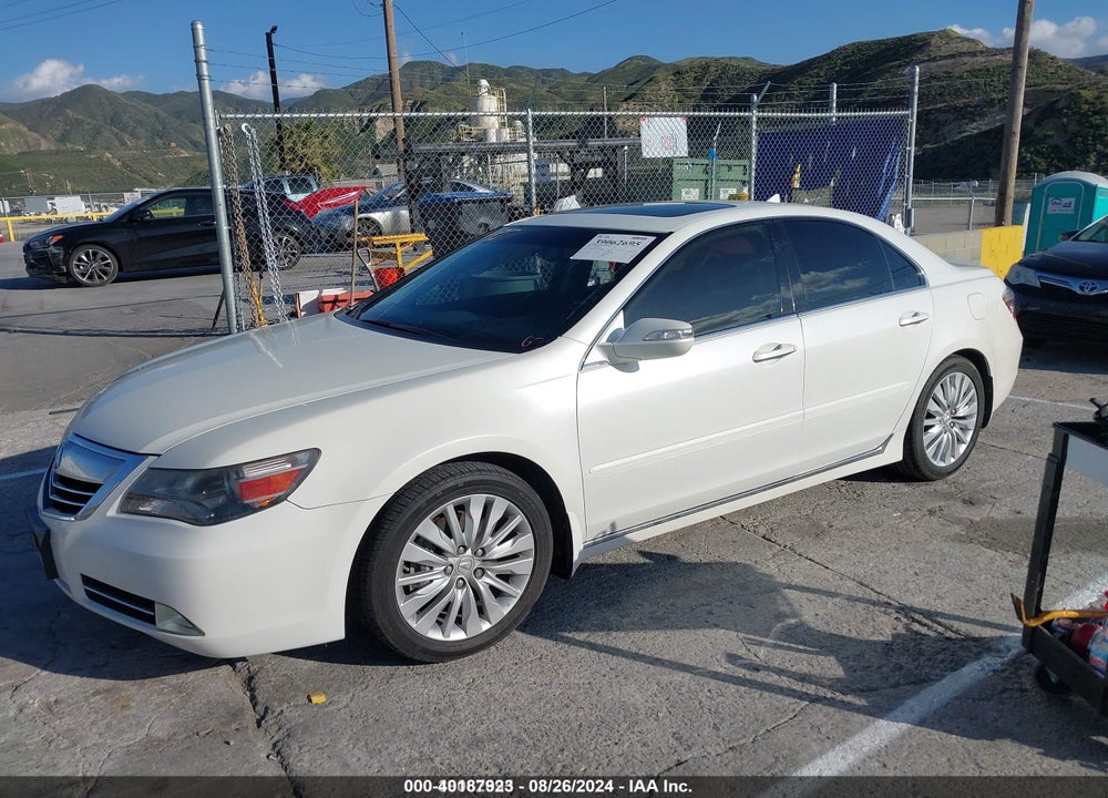 2011 ACURA RL 3.7 VIN: JH4KB2F6XBC000937